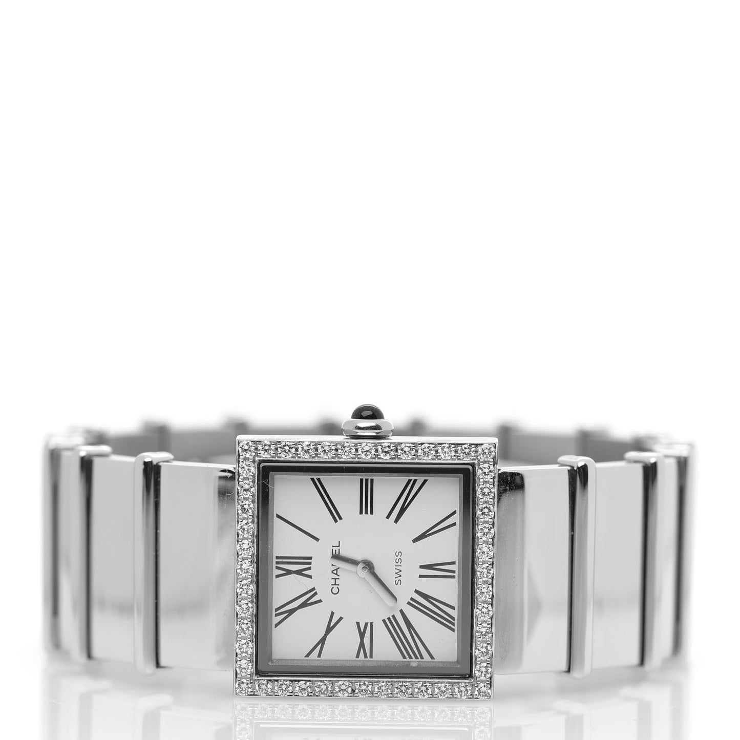 Stainless Steel Diamond 23mm Mademoiselle Quartz Watch