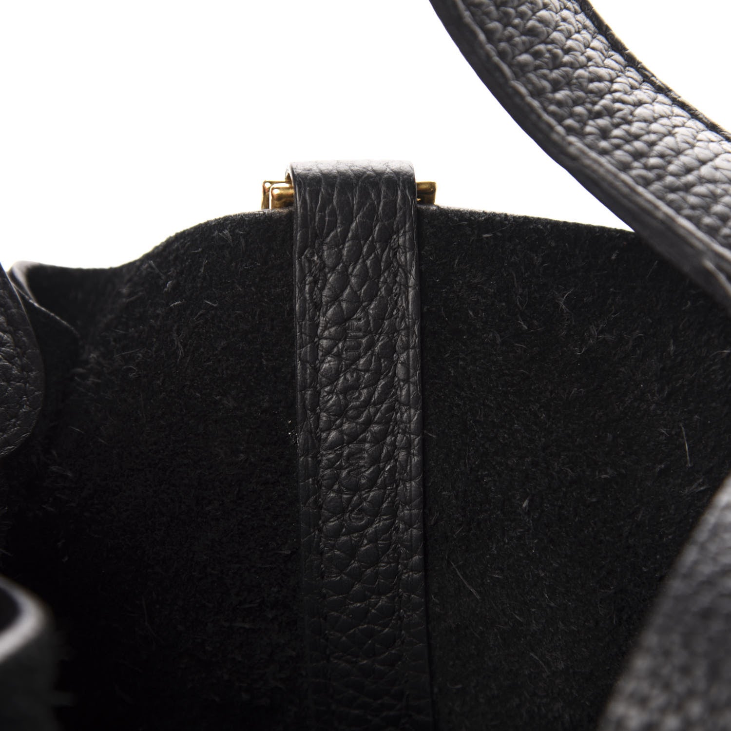 Hermes Taurillon Clemence Picotin Lock 22 MM Black 7 of 12