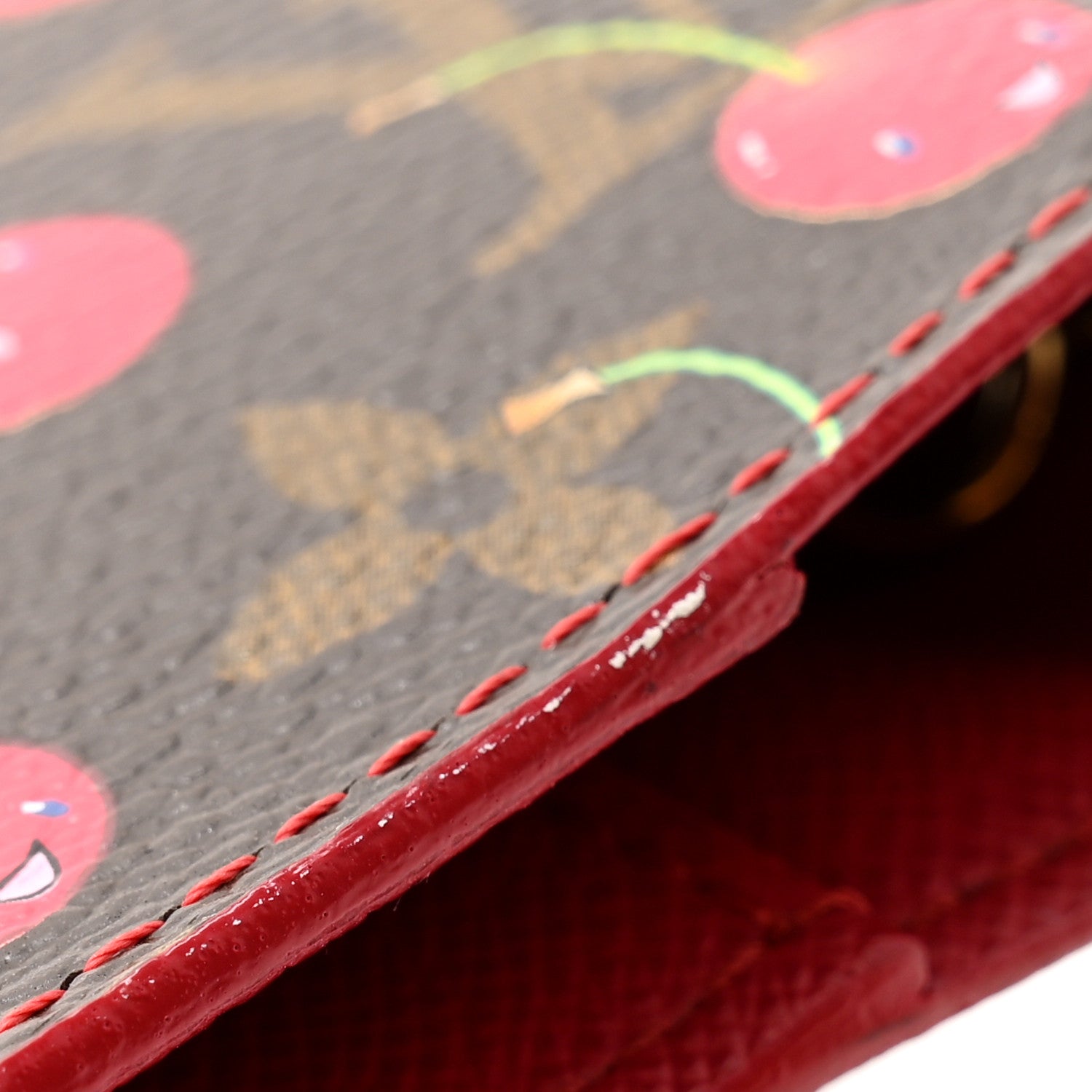 Louis Vuitton Monogram Cerises Small Ring Agenda Cover 9 of 10