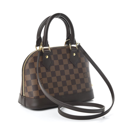 Louis Vuitton Damier Ebene Alma BB 3 of 10