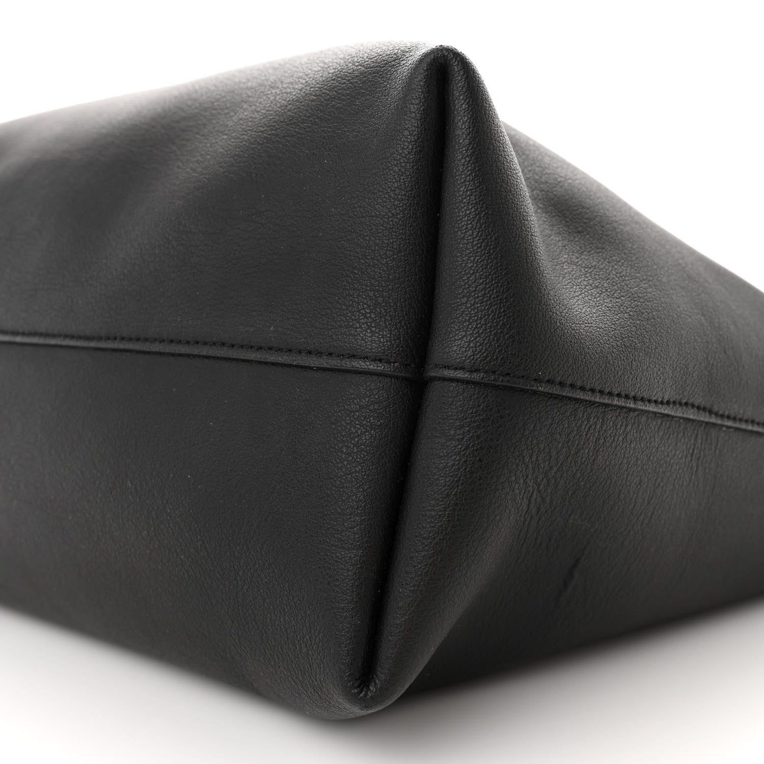 Saint Laurent Calfskin Large Shopping Tote Black 10 of 13