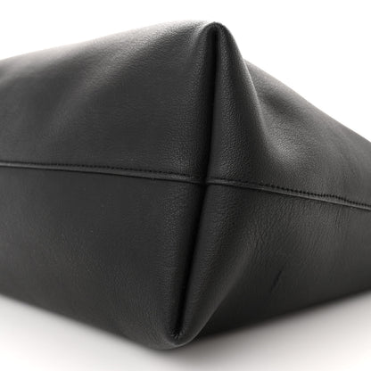 Saint Laurent Calfskin Large Shopping Tote Black 10 of 13