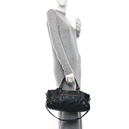 Balenciaga Agneau Giant 12 Gold Hardware Part Time Anthracite 2 of 14