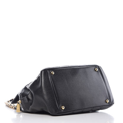 Chanel Caviar Quilted Petit Timeless Tote PTT Black 4 of 9