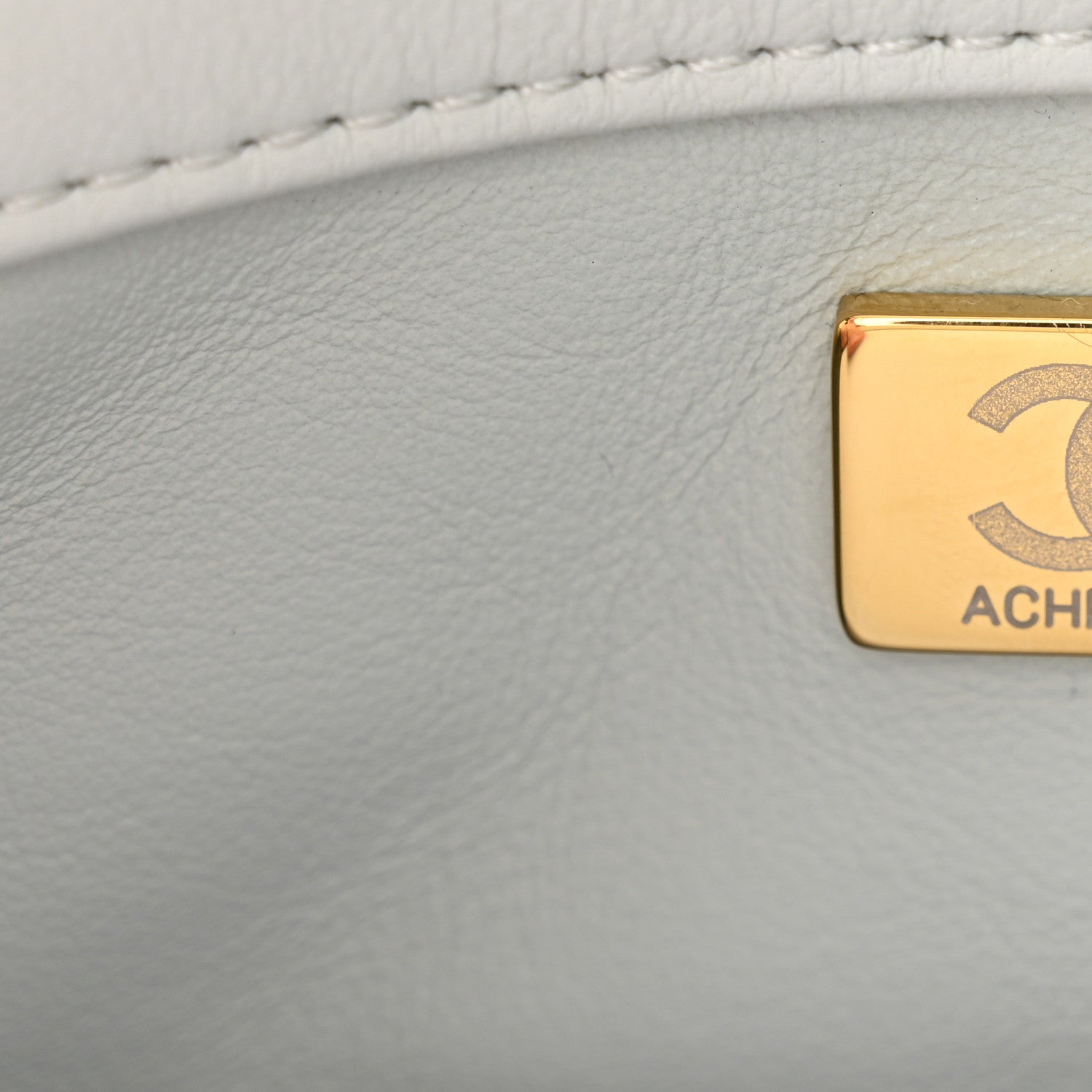 Chanel Lambskin Quilted Mini Pearl Crush Flap Light Grey 7 of 10
