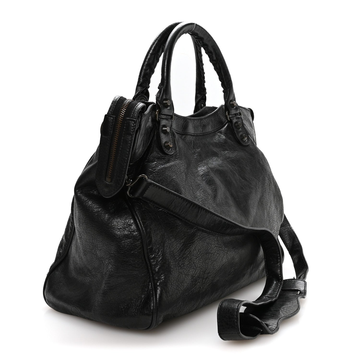 Balenciaga Agneau Classic Hardware Velo Black 3 of 10