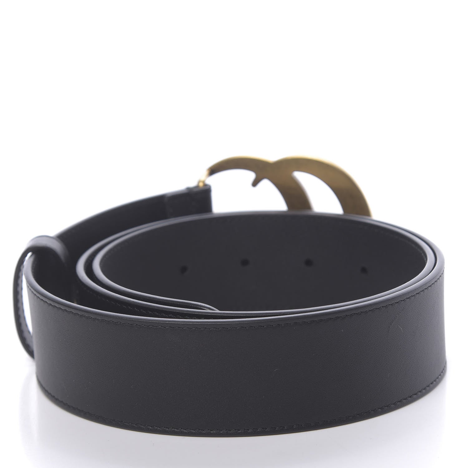 Gucci Calfskin Double G 40mm Belt 85 34 Black 2 of 5