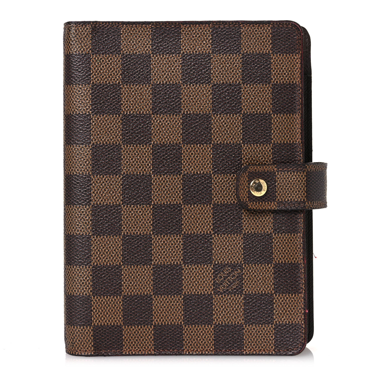 Louis Vuitton Damier Ebene Medium Ring Agenda Cover 1 of 14