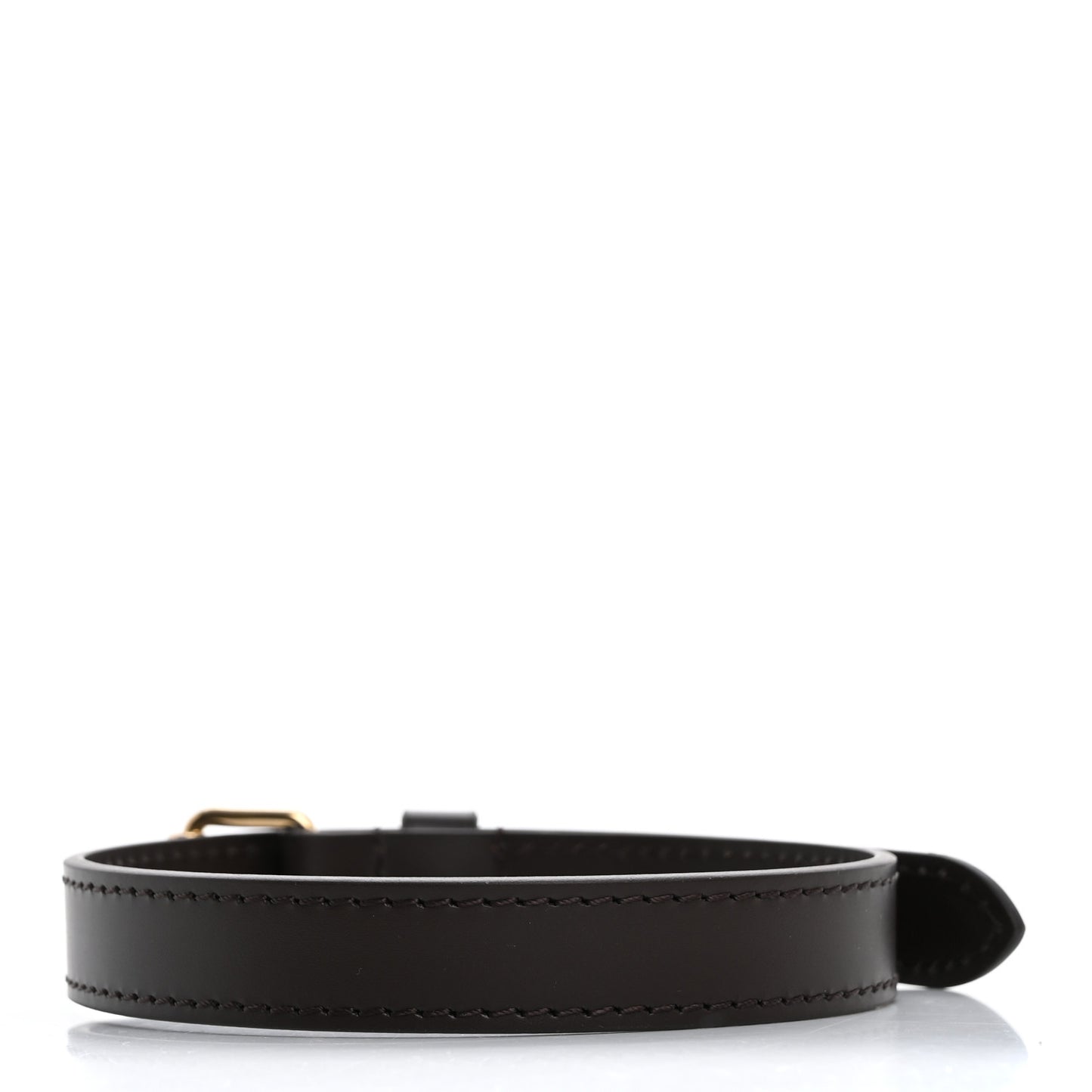 Calfskin Bandouliere Strap Extender Brown