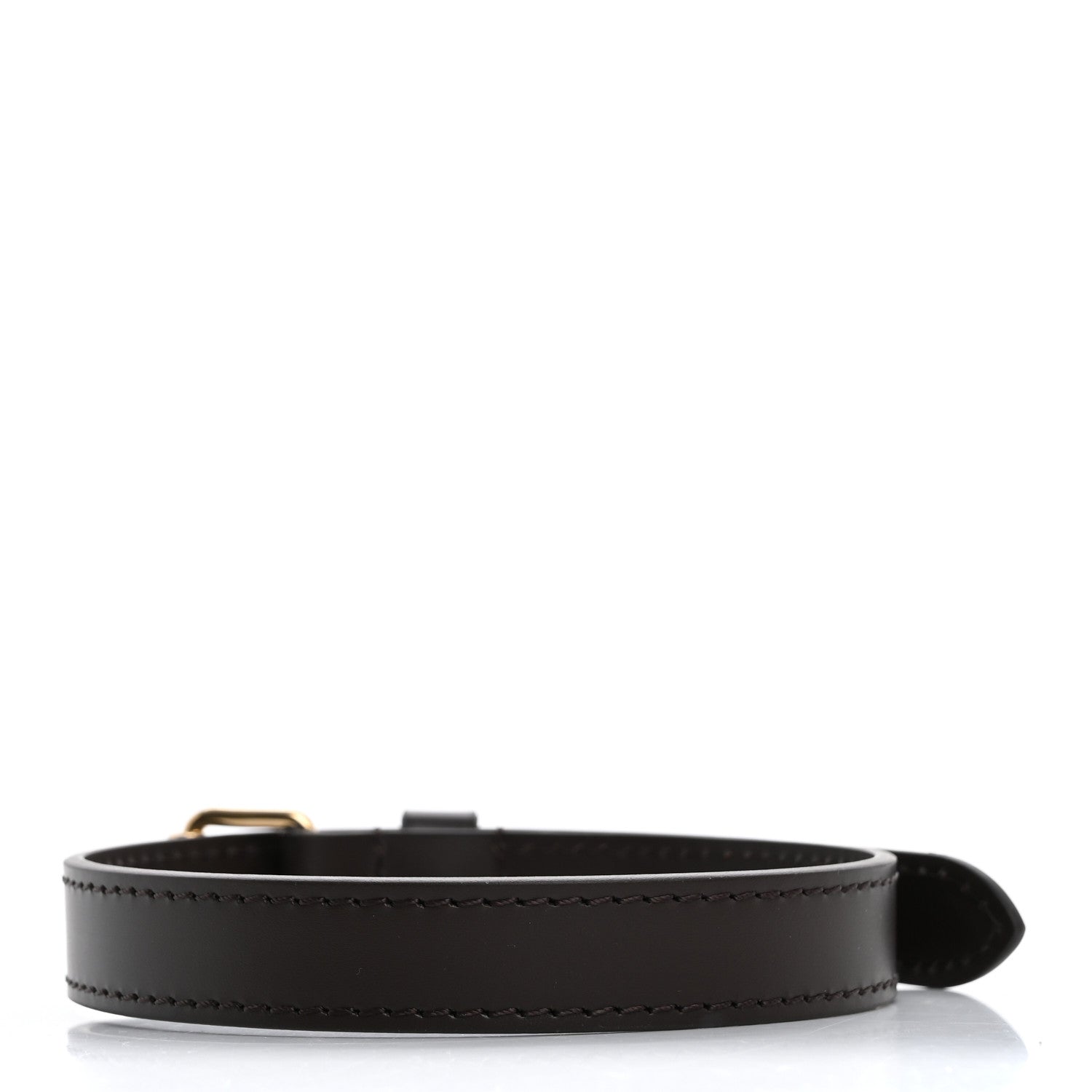 Louis Vuitton Calfskin Bandouliere Strap Extender Brown 2 of 5
