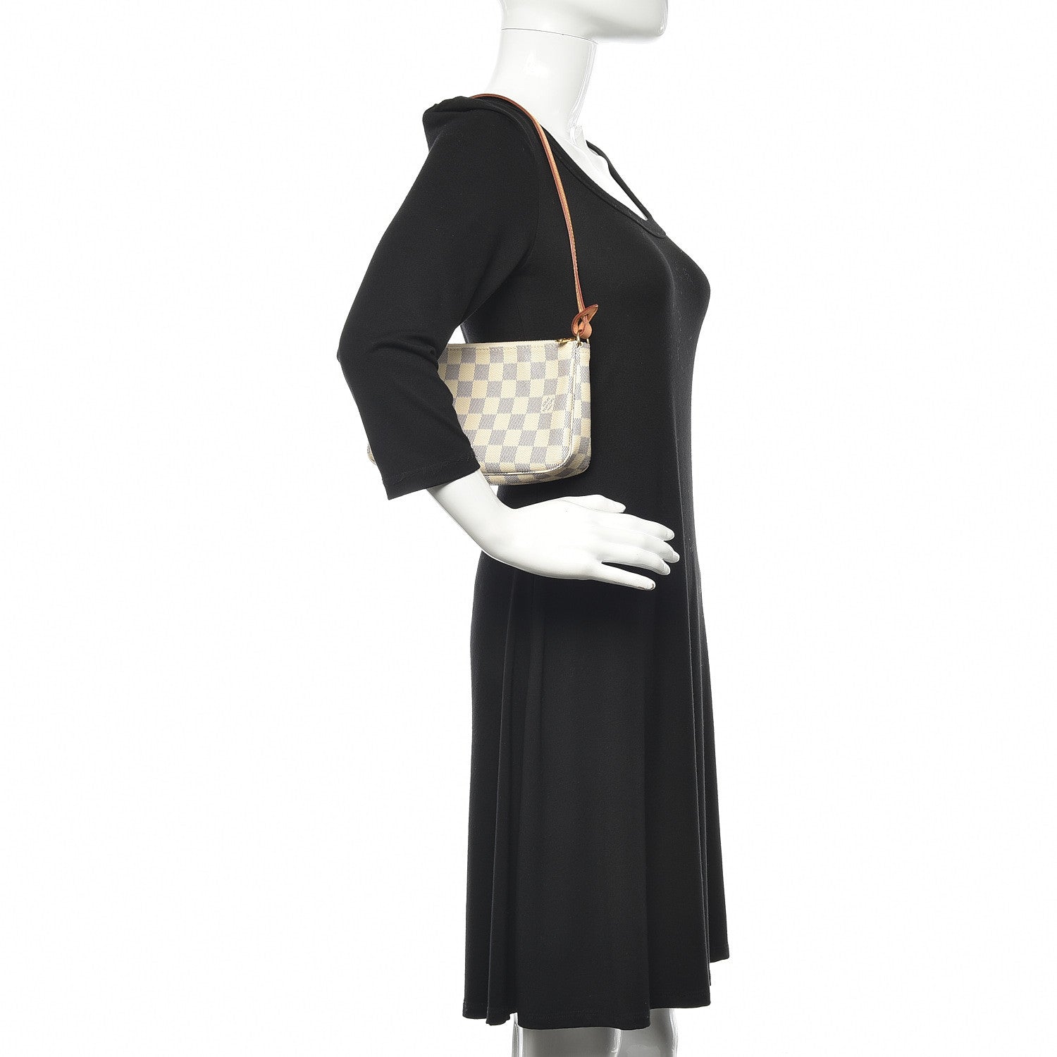 Louis Vuitton Damier Azur Pochette Accessories NM 2 of 12