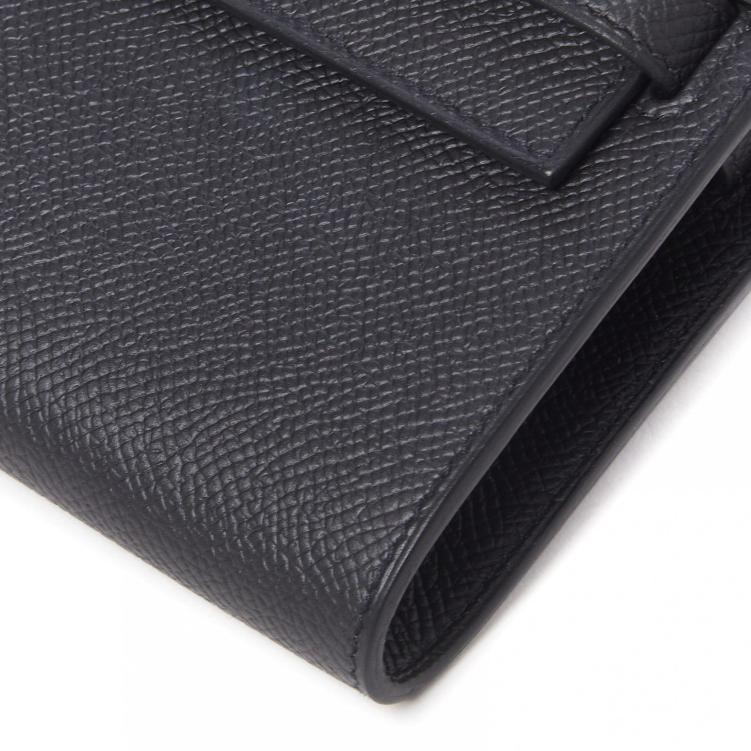 Hermes Epsom Kelly Wallet To Go Black 4 of 10