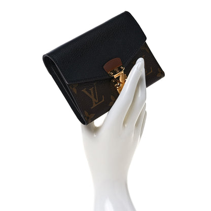 Louis Vuitton Monogram Pallas Compact Wallet NM Black 2 of 7