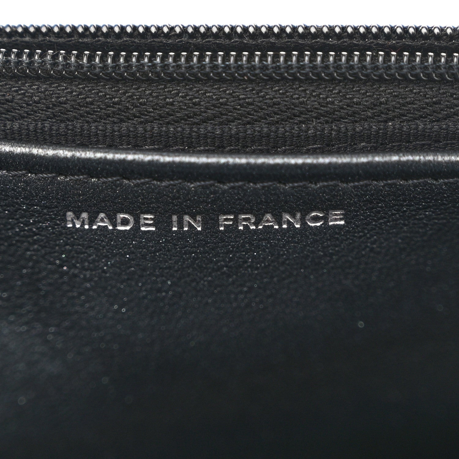 Chanel Lambskin Quilted Wallet On Chain WOC So Black 7 of 12