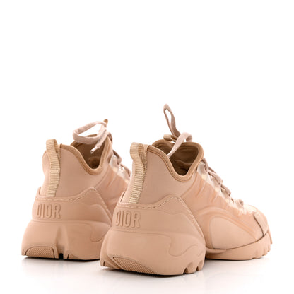 Christian Dior Neoprene Rubber Womens D-Connect Sneakers 36.5 Nude 4 of 7