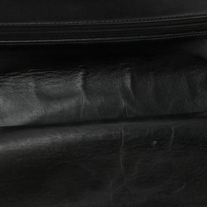 Chanel Patent Quilted Medium Double Flap Black 12 of 14