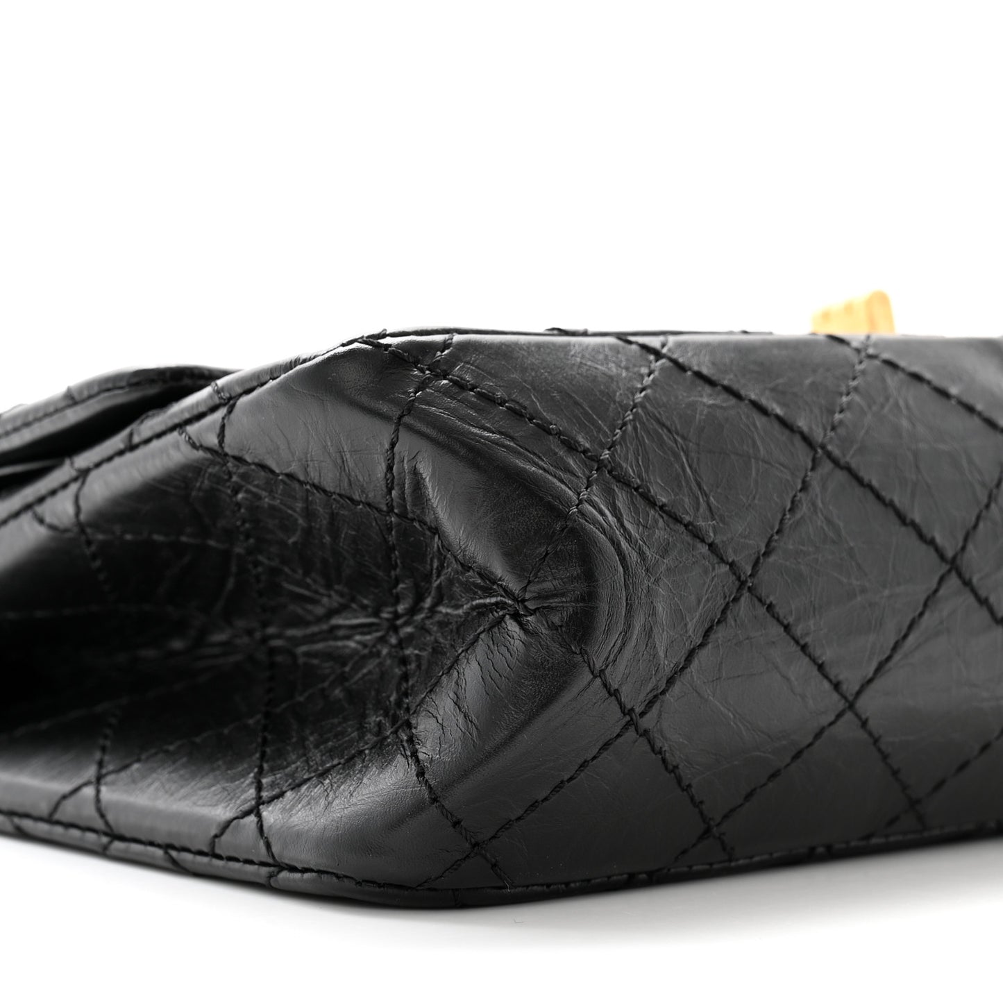 Aged Calfskin Lucky Charms 2.55 Reissue 225 Flap Black