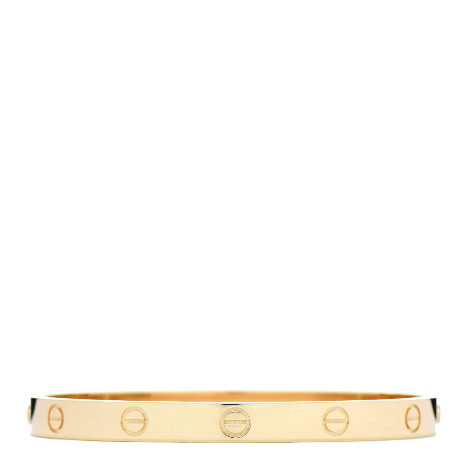 Cartier 18K Yellow Gold LOVE Bracelet 18 1 of 4