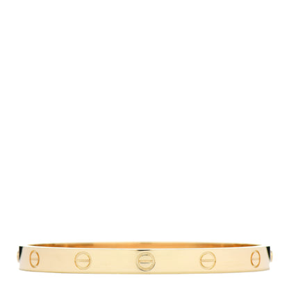 Cartier 18K Yellow Gold LOVE Bracelet 18 1 of 4
