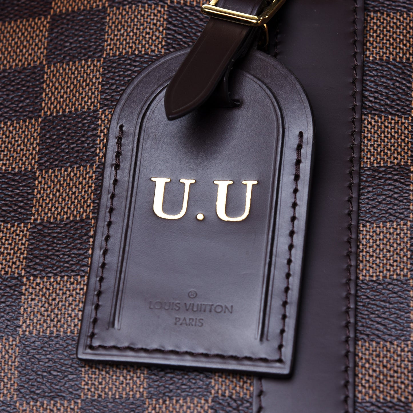 Damier Ebene Keepall Bandouliere 55