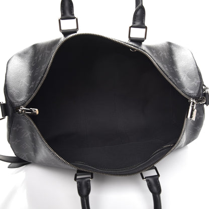Louis Vuitton Monogram Eclipse Keepall Bandouliere 45 5 of 8