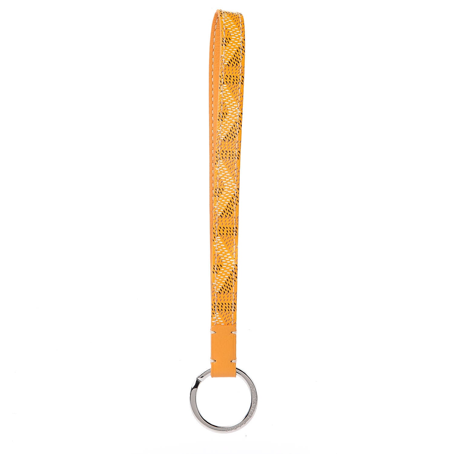 Goyard Goyardine Sesame Key Holder Yellow 1 of 3