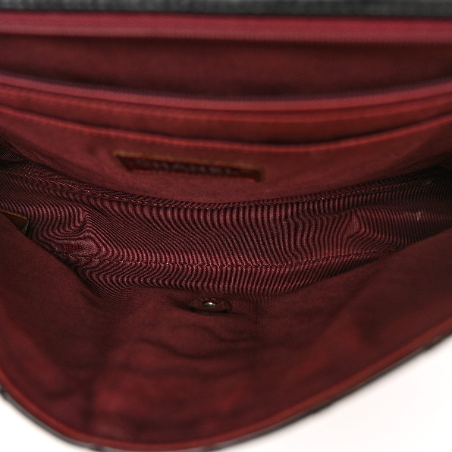 Chanel Patent Quilted Secret Label Medium Flap Black 5 of 11