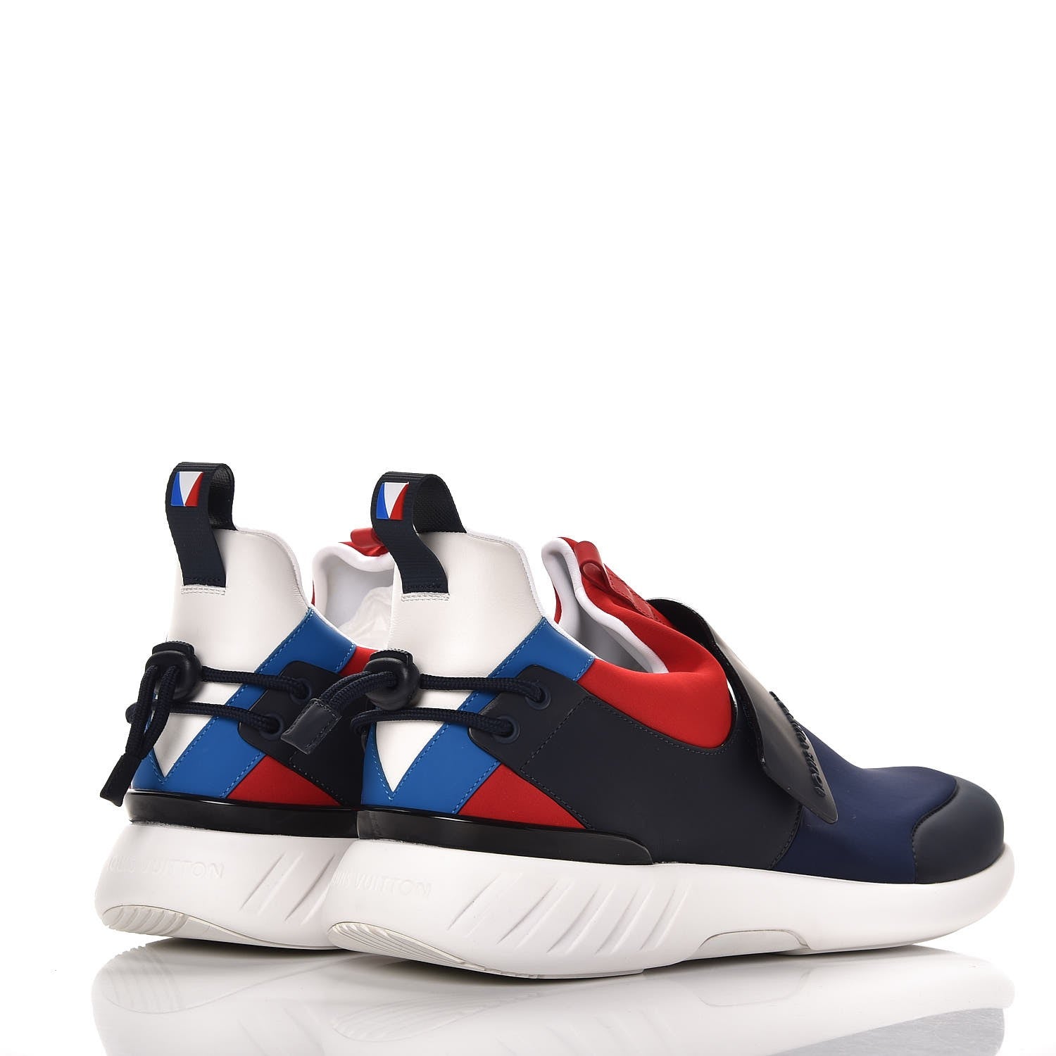 Louis Vuitton Neoprene America's Cup Reggata Sneakers 12 Marine 4 of 9