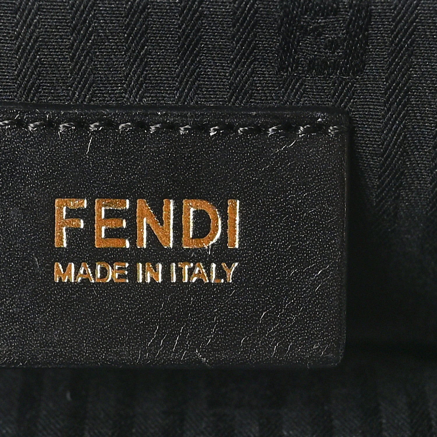 Fendi Vitello Elite Petite 2Jours Tote Black 6 of 10