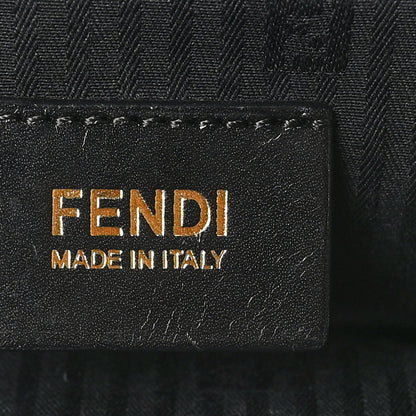 Fendi Vitello Elite Petite 2Jours Tote Black 6 of 10