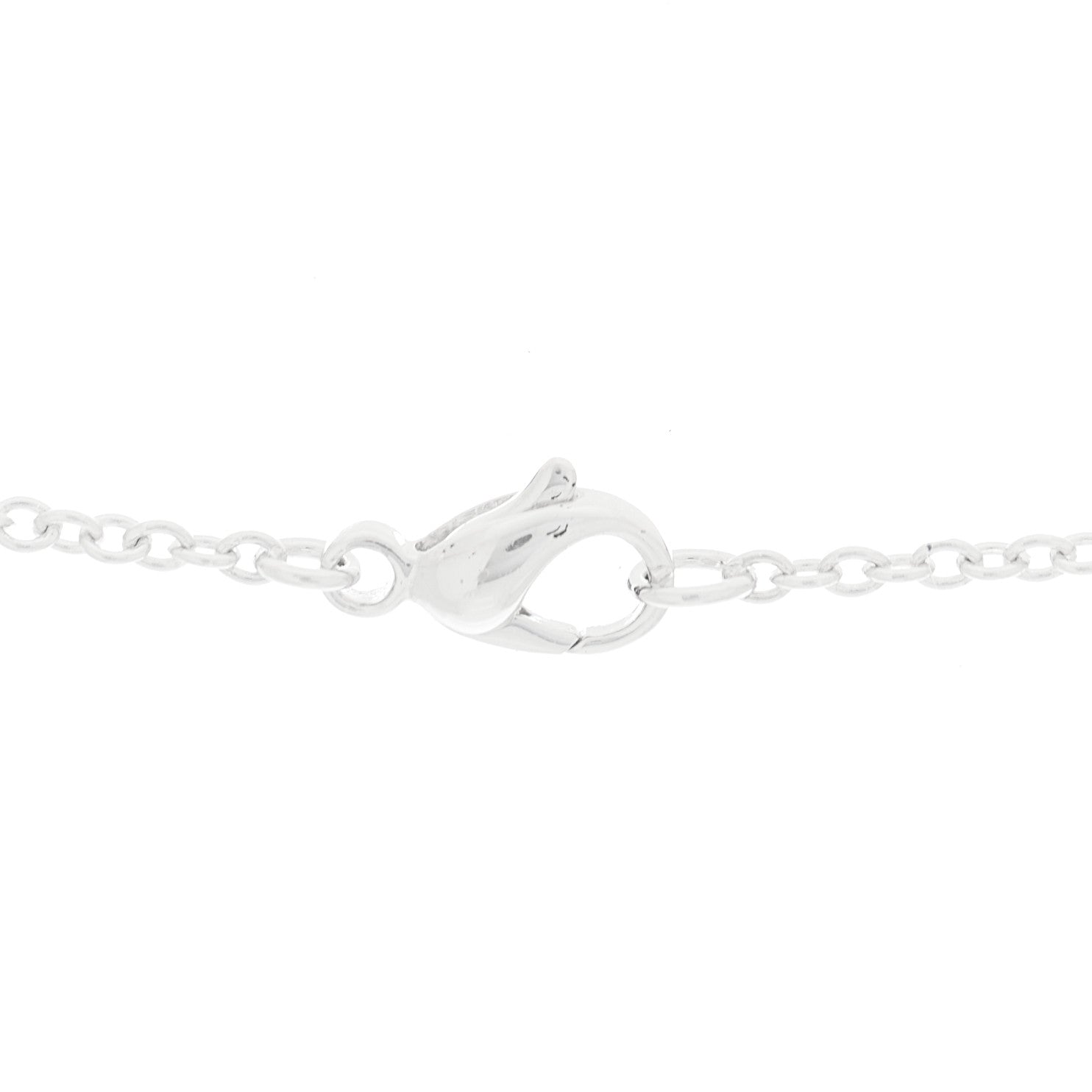 Chanel 18K White Gold Diamond Coco Crush Necklace 4 of 7