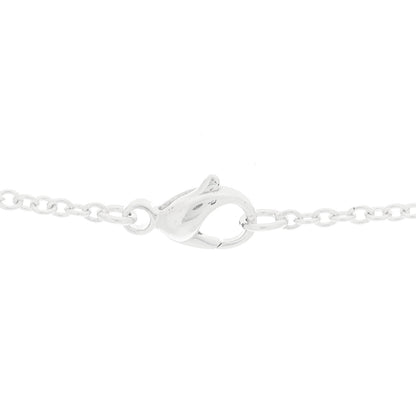 Chanel 18K White Gold Diamond Coco Crush Necklace 4 of 7