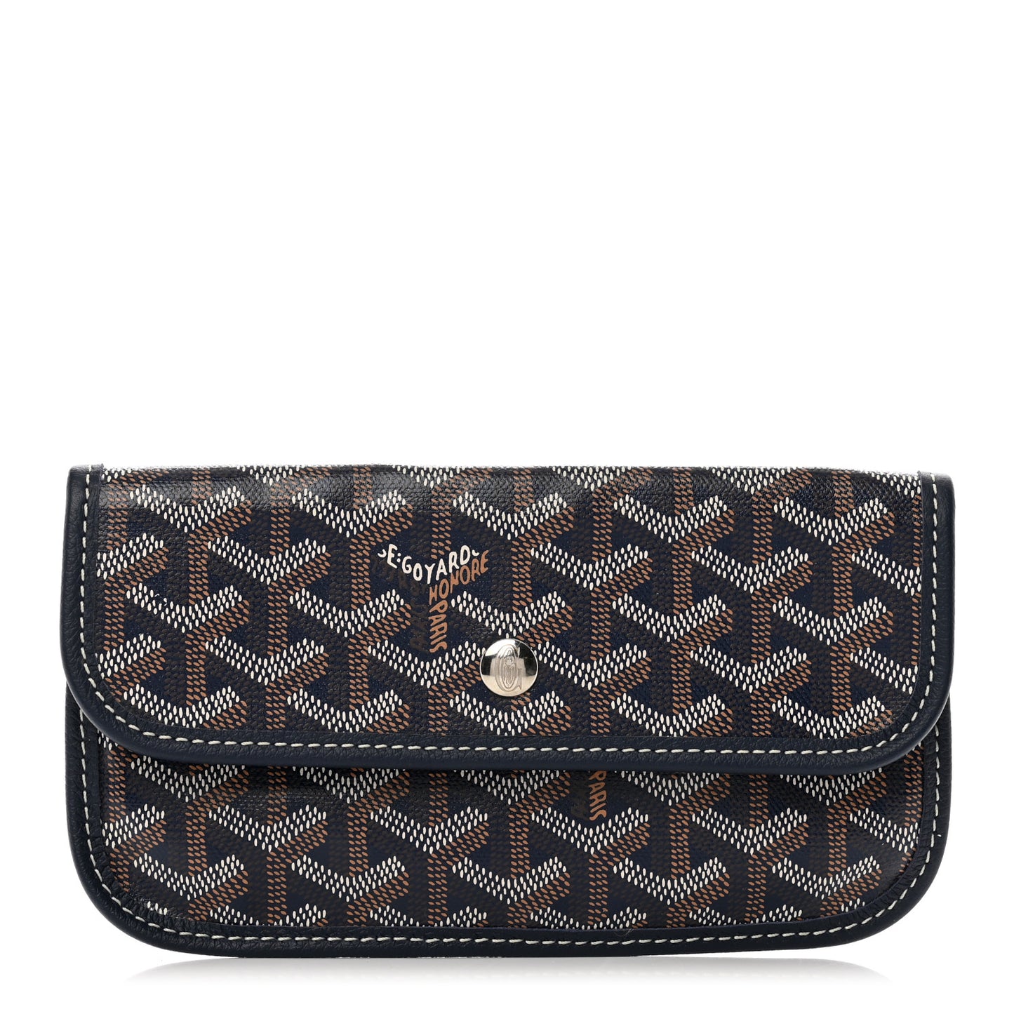 Goyardine Pouch Navy