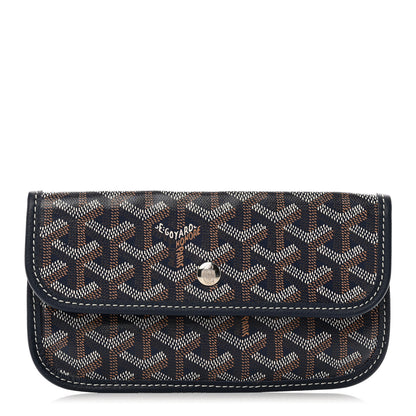 Goyard Goyardine Pouch Navy 1 of 6