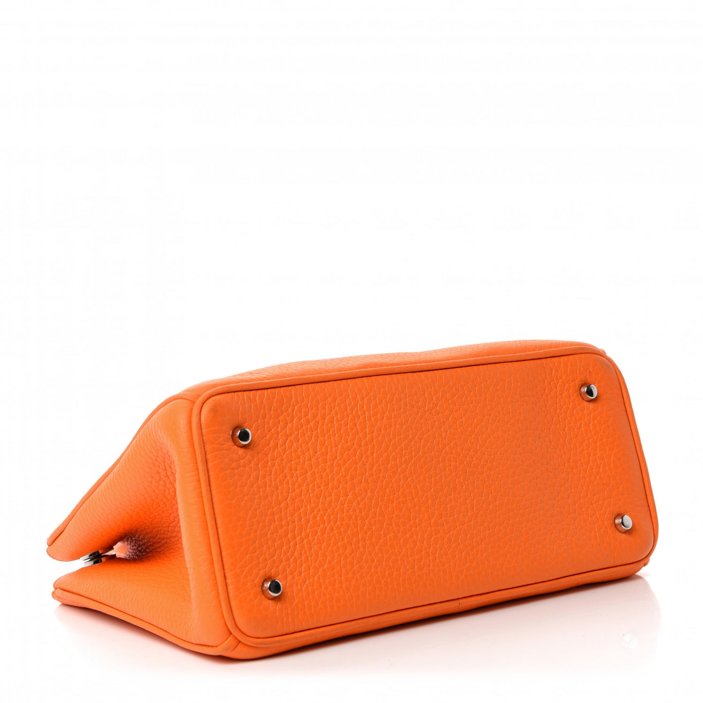 Calfskin Mini Diorissimo Tote Orange