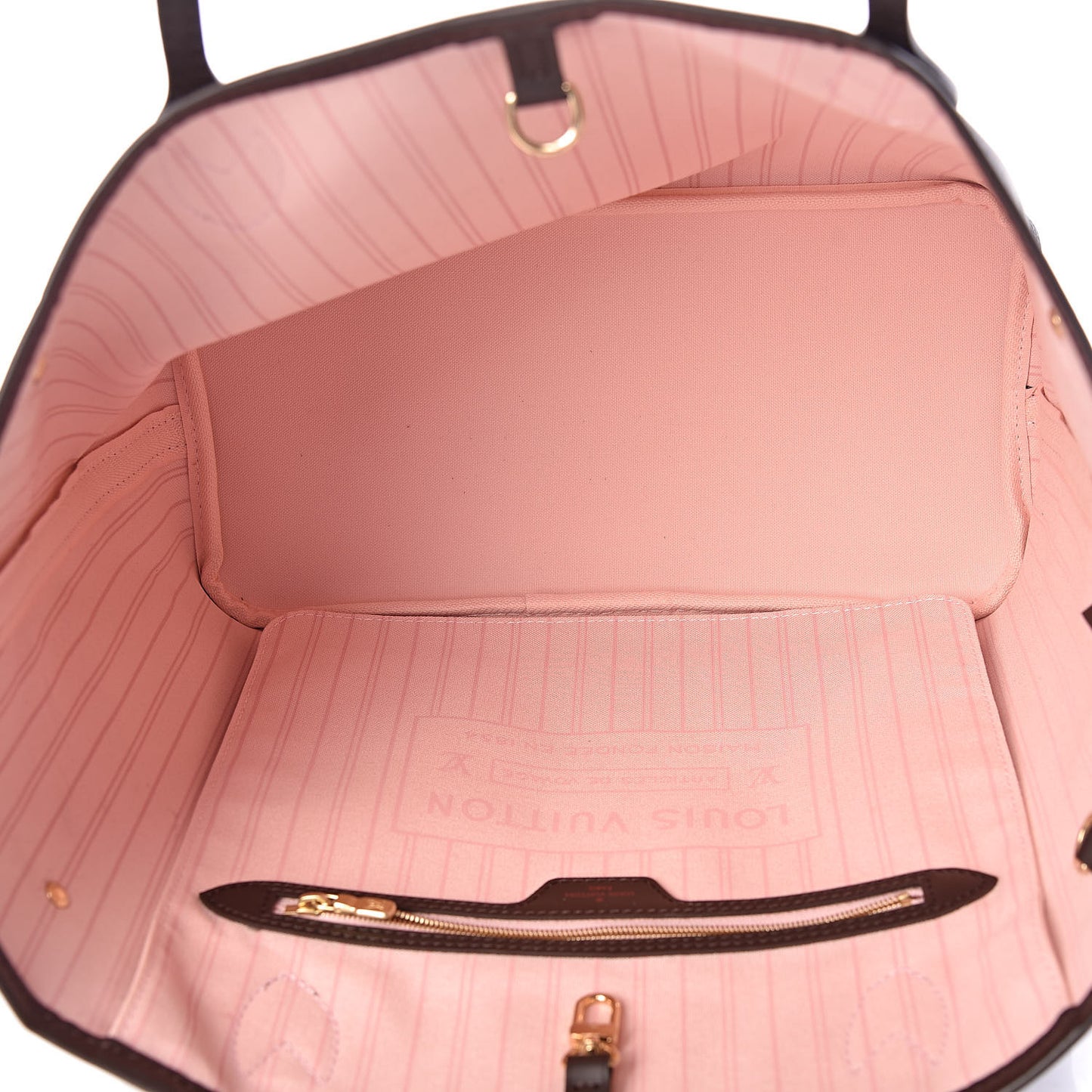 Damier Ebene Neo Neverfull MM Rose Ballerine