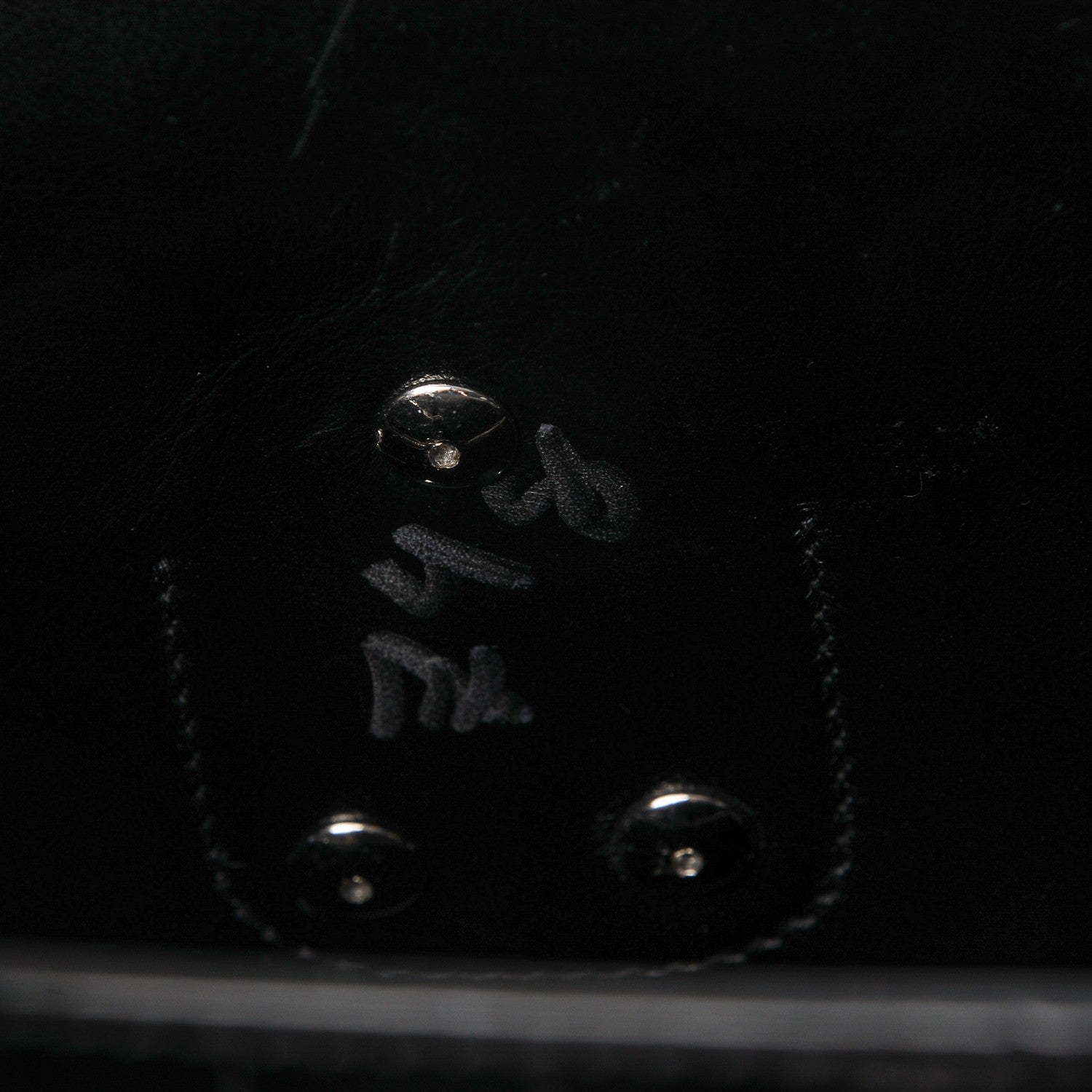 Saint Laurent Calfskin Crocodile Embossed Small Sac de Jour Black 8 of 12