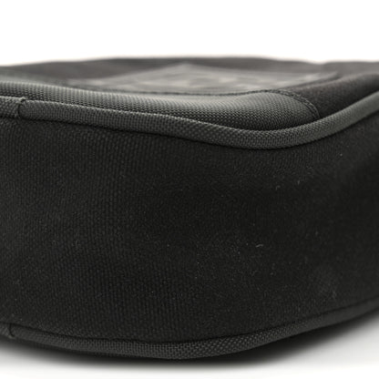 Chanel Canvas Nylon Sport Crossbody Black Green 10 of 10