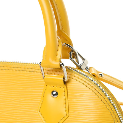 Louis Vuitton Epi Alma BB Citron 10 of 13