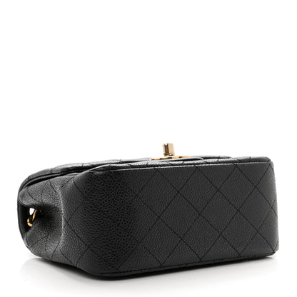 Chanel Caviar Quilted Mini Square Flap Black 4 of 10