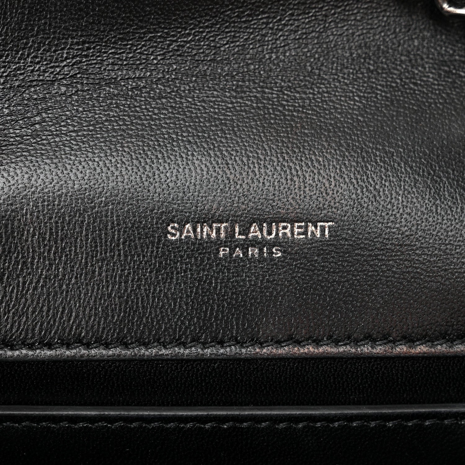 Saint Laurent Suede Small Monogram Stone Studded Kate Satchel Black Turquoise Coral 6 of 17