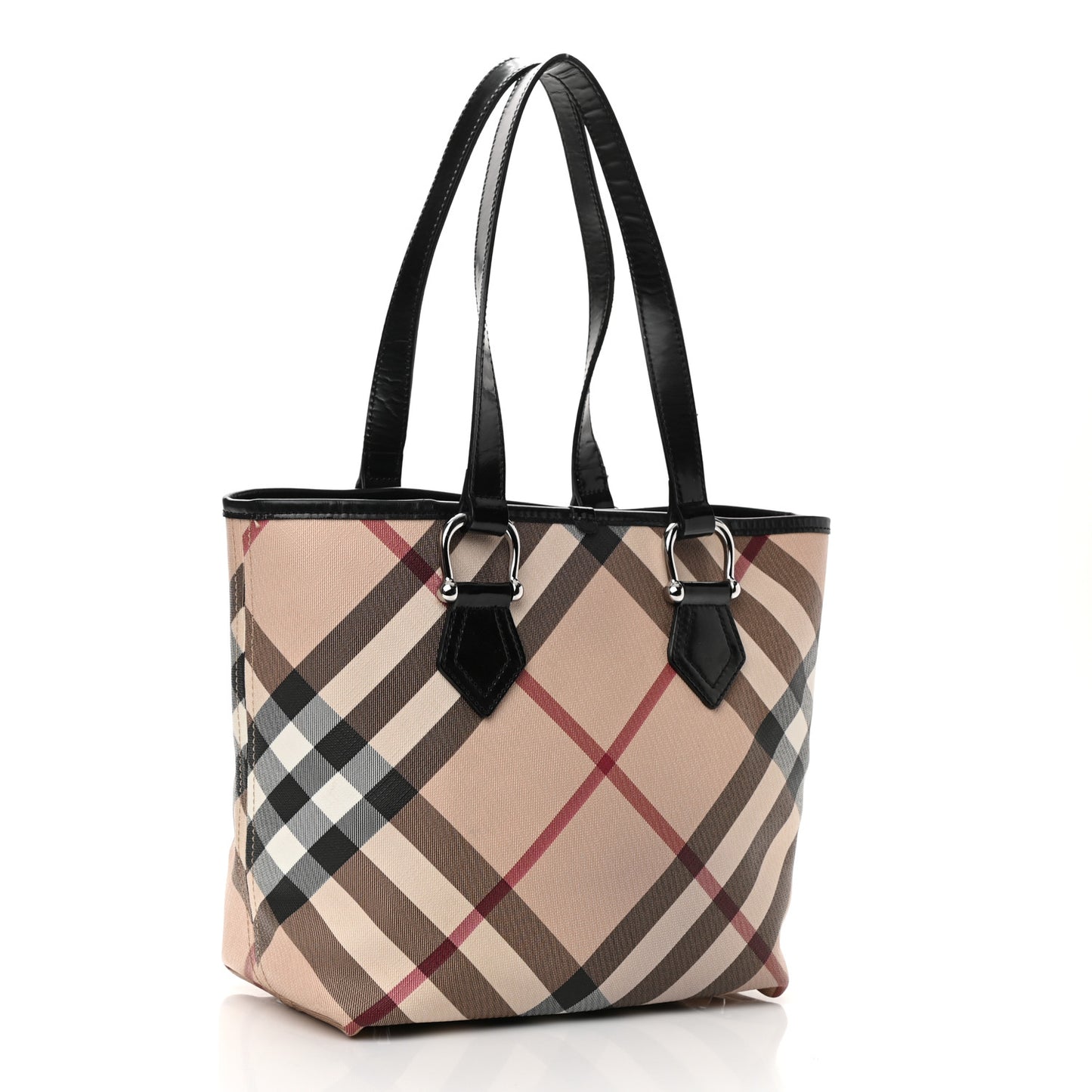 Supernova Check Regent Tote Black