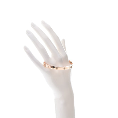 Cartier 18K Pink Gold LOVE Bracelet 18 2 of 8
