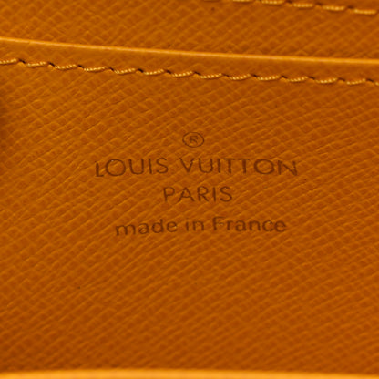 Louis Vuitton Monogram 2022 Christmas Animation New York Soho Zippy Coin Purse Yellow 6 of 7