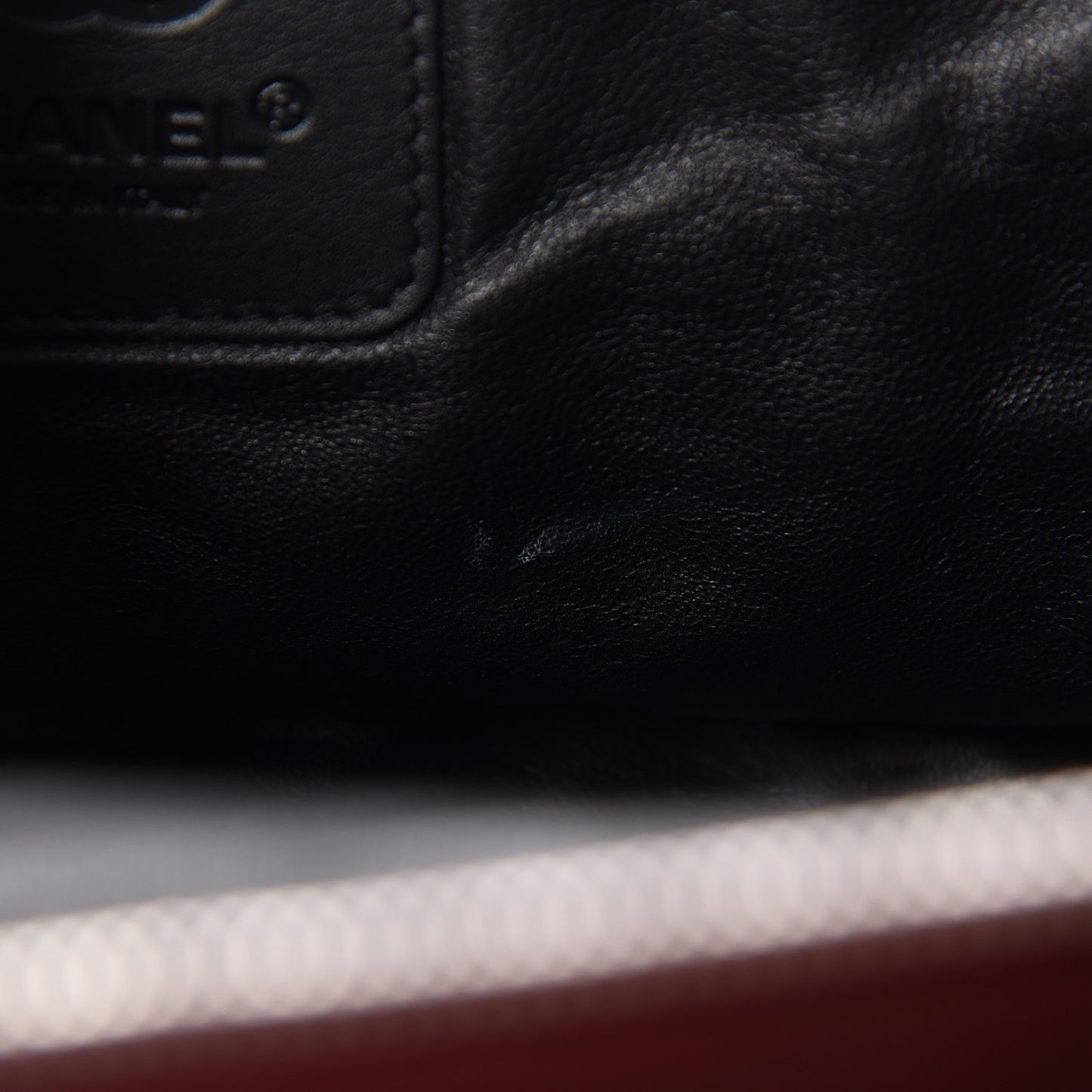 Lambskin Coco Cocoon Bowler Burgundy