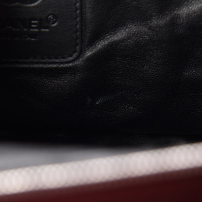Chanel Lambskin Coco Cocoon Bowler Burgundy 13 of 16