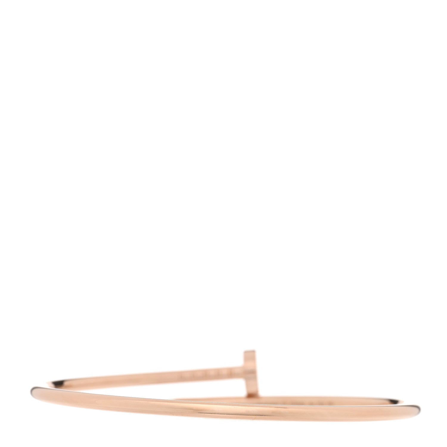 Cartier 18K Pink Gold Small Juste Un Clou Bracelet 16 2 of 3