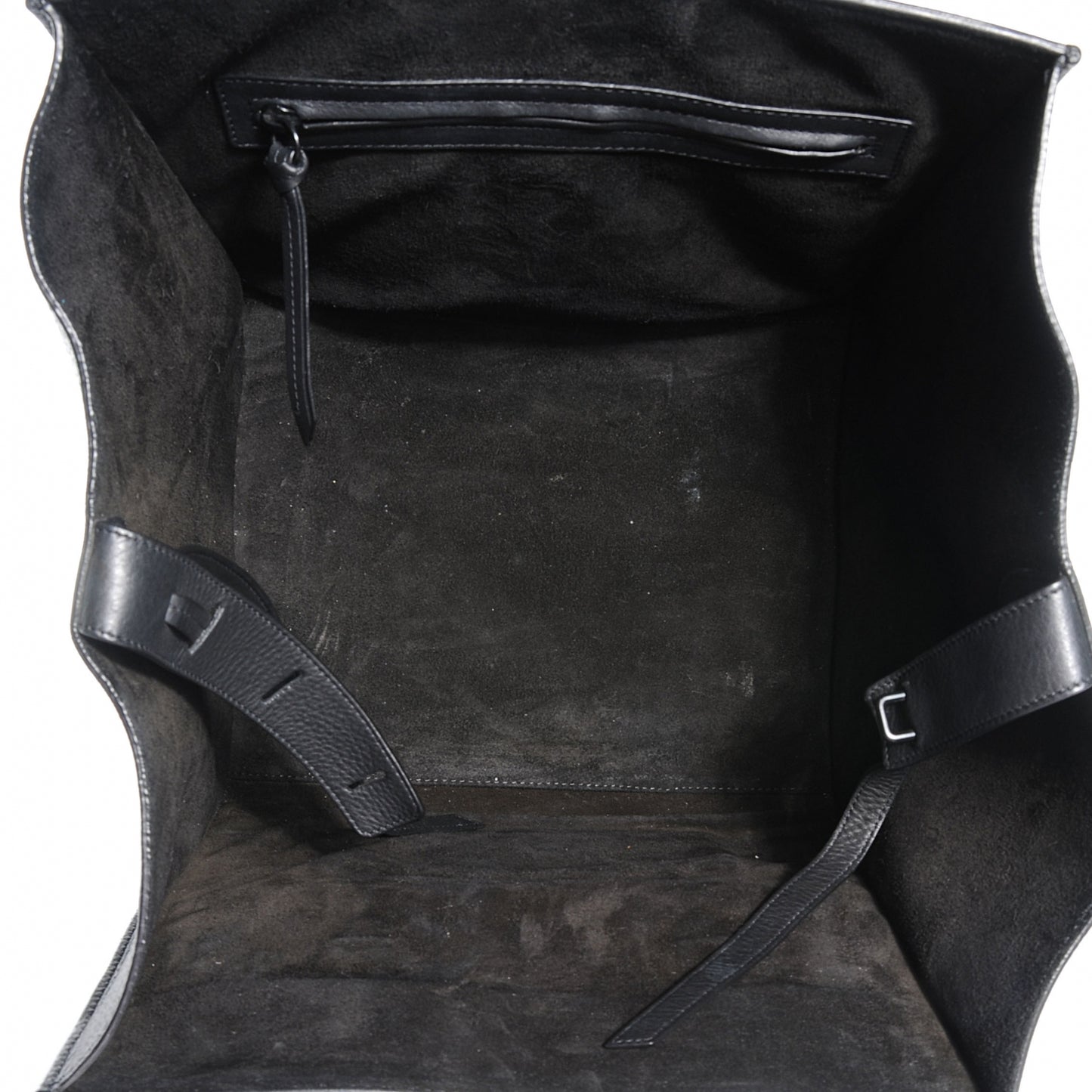 Supple Calfskin Medium Phantom Luggage Black