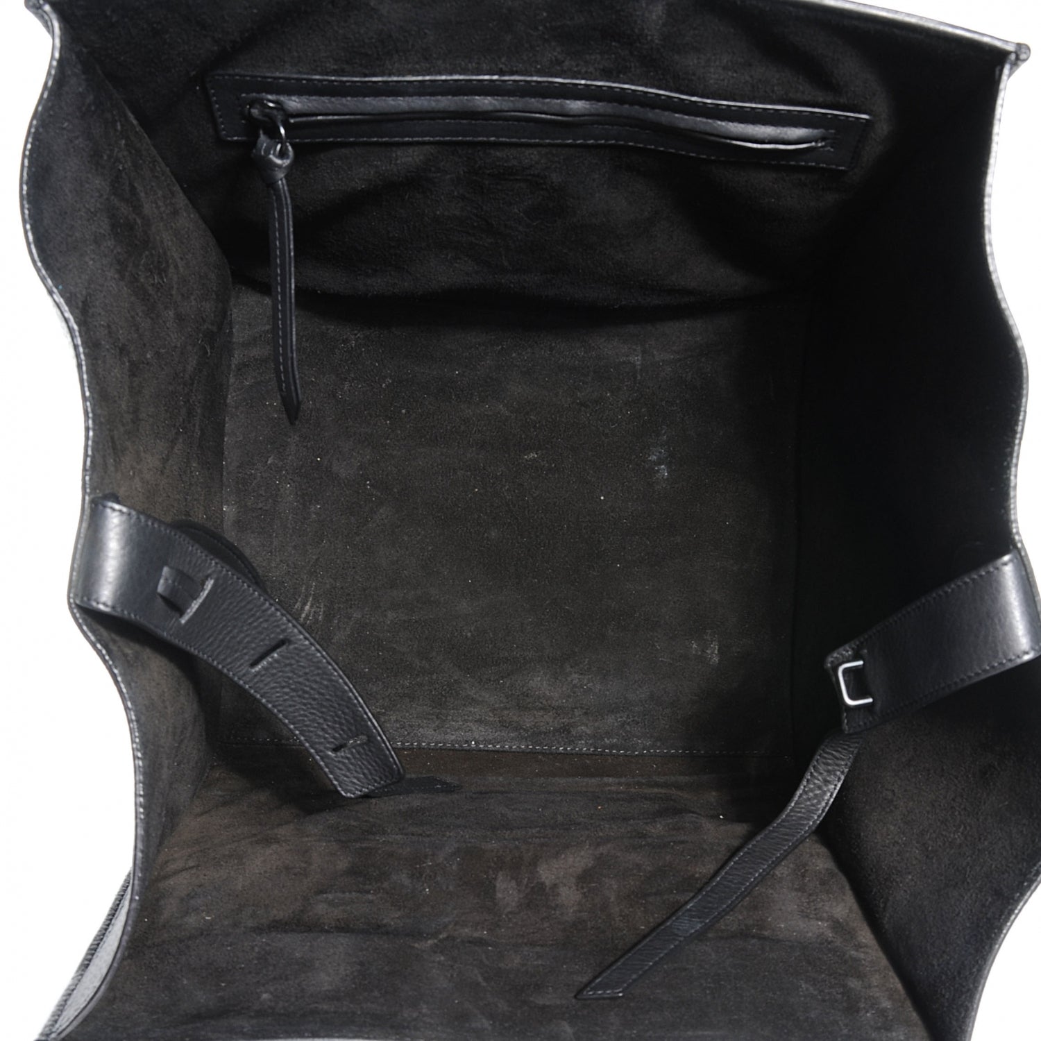 Celine Supple Calfskin Medium Phantom Luggage Black 5 of 7