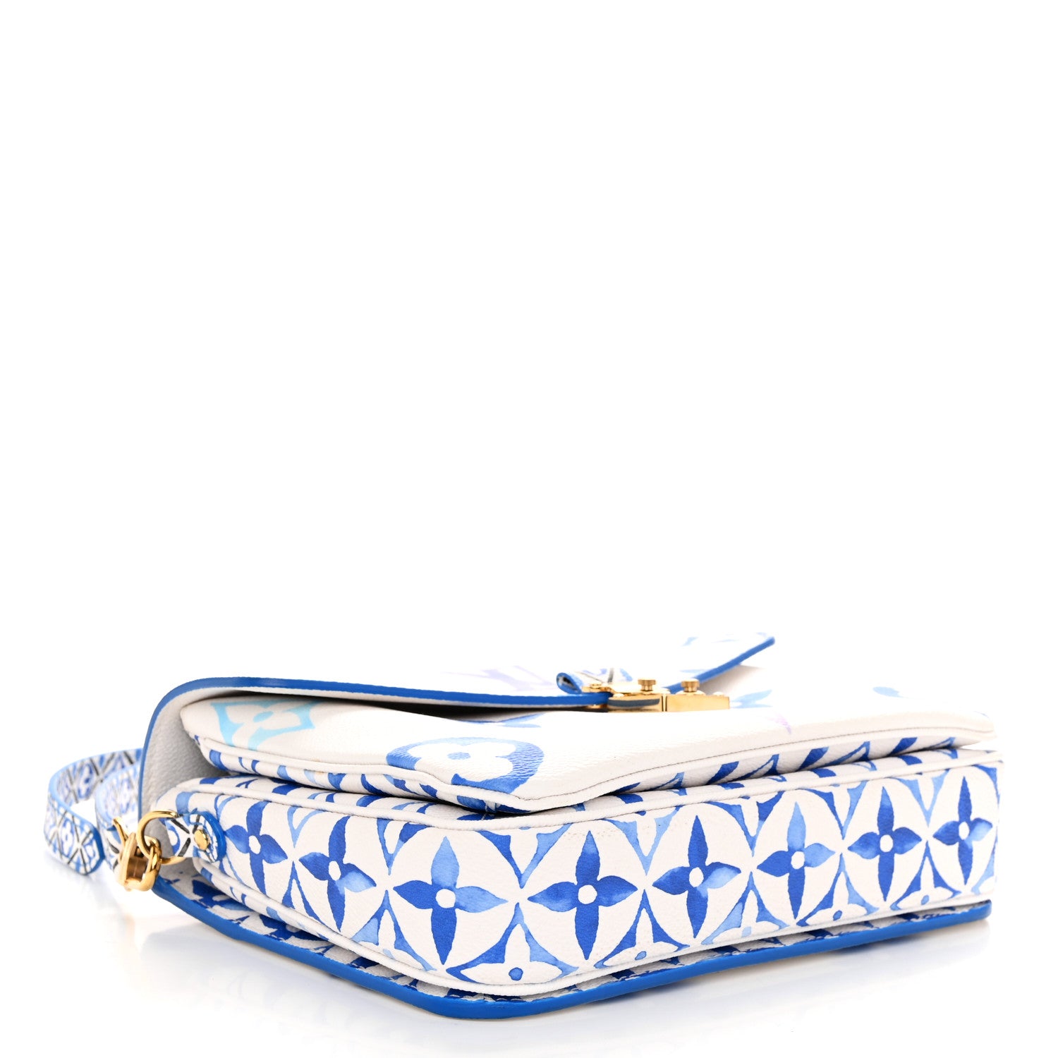 Louis Vuitton Monogram Giant By The Pool Pochette Metis MM Blue 4 of 11